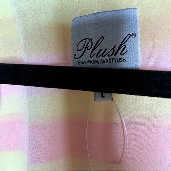 PLUSH Watercolor Sunset Kimono NWT in Large - Picture 2 of 4